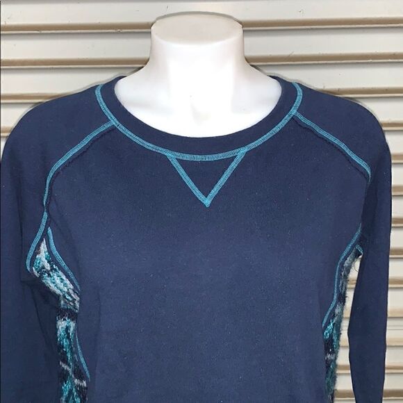 Kaisley size small sweatshirt with knit sides - Picture 3 of 8